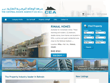 Tablet Screenshot of cea-bahrain.com